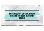 Government Rebates for New Split System Air Conditioners in Melbourne