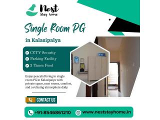Single Room PG in Kalasipalya