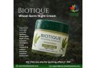 Biotique Wheatgerm Night Cream – Best Cream & Face Moisturizer
