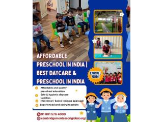 Affordable Preschool in India | Best Daycare & Preschool in India