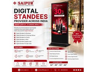 Digital Standees Provider Across India | Saipur Digital Standee Solutions