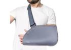 Comfortable Arm Sling (Grey) for Shoulder, Arm & Elbow Support