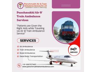 Panchmukhi Air Ambulance in Mumbai provides patients with safe travel