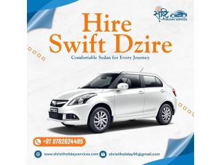 Book Swift Dzire Car Rental in Jaipur Today