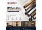 Stylish Stainless Steel Decorative Profiles for Modern Spaces - Jainox Engineering
