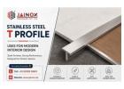 Stainless Steel T Profile Uses for Modern Interior Design - Jainox Engineering