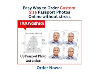Order Custom Size Passport Photo Prints Online