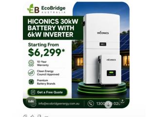 Power Your Home with HICONICS Solar Battery System