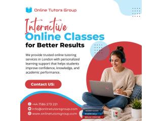 Online tutoring services in London, UK