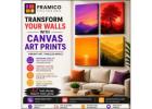 Transform Your Walls with Canvas Art Prints | Framico