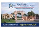 Birla School Pilani – Admissions Open Now