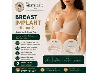 Breast implant in Baner - The Aesthetic Hub