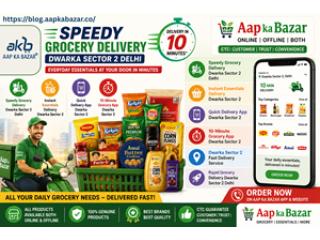 Speedy Grocery Delivery Dwarka Sector 2 Delhi