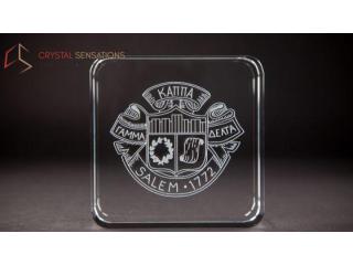 Luxury Custom Crystal Trophy for Business Recognition