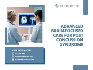 Advanced Brain-Focused Care for Post-Concussion Syndrome