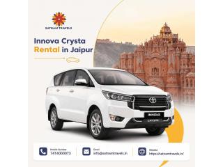 Best Innova Crysta Rental in Jaipur for Family Trips