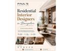 Residential Interior Designers in Bangalore [glass profile door]