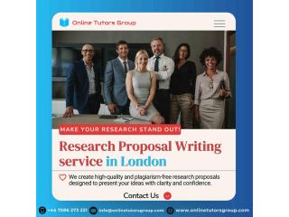Research proposal writing service in London, UK