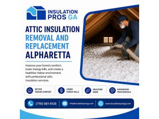 Attic Insulation Removal and Replacement