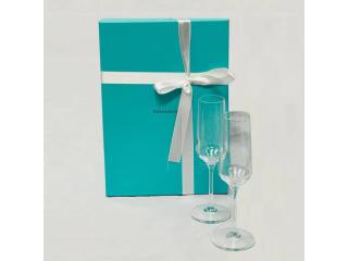Tiffany & Co Champagne Flutes – Elegant Glassware Gift