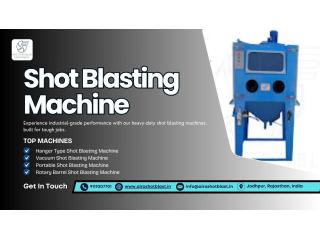 Shot Blasting Machine in India - Airo Shot Blast Equipments