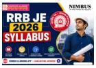 Where to Check Latest RRB JE Syllabus 2026 for CBT 1 and CBT 2