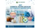 Best Cosmetic Testing Lab in UAE for Microbiological Testing