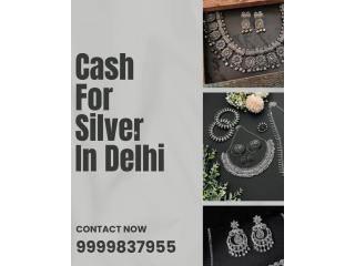 Where To Sell Silver And Get Instant Cash For Silver In Delhi?