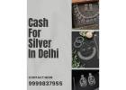 Where To Sell Silver And Get Instant Cash For Silver In Delhi?