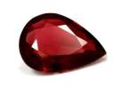Loose Gemstones Ruby Jewelry with Pear Ruby Stone