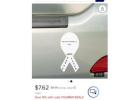   ADD FALLEN WARRIORS FOTO CAR CLING 