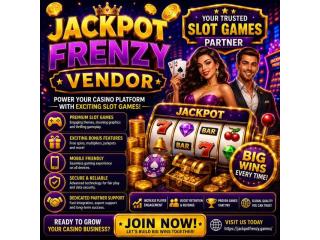 JACKPOT FRENZY VENDOR – PREMIUM SLOT SOLUTIONS FOR MODERN CASINOS!