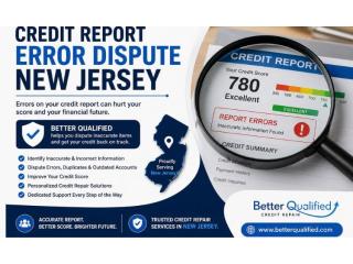 Fix Credit Report Errors in New Jersey with Better Qualified
