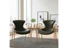 Elegant Metal Rose Gold Chair for Modern Luxury Interiors