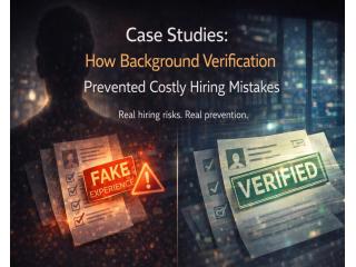 Why Background Verification Should Be Part of Every Company