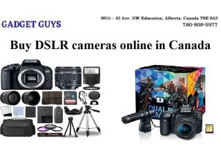 Buy DSLR Cameras Online CA – Capture Every Detail Like a Pro