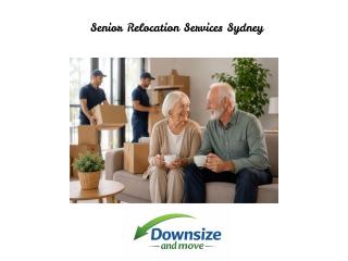 Senior Relocation Services Sydney: Packing, Downsizing & Settling In