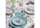 Dine with Earthy Feel with Ceramic Plates by Kairaus