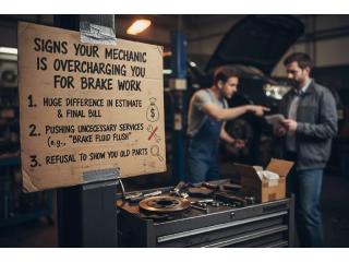 Signs Your Mechanic is Overcharging You for Brake Work