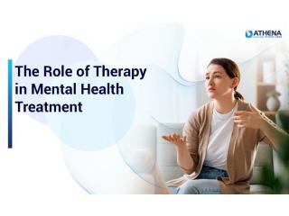 Role of Therapy in Mental Health Treatment for Better Recovery