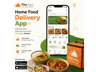 Home Food Delivery App - Fixz Apps