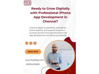 Ready to Grow Digitally with Professional iPhone App Development in Chennai?