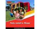 Party rental in Miami
