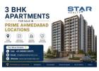3 BHK Apartments for Sale in Prime Ahmedabad Locations - Star Realty India
