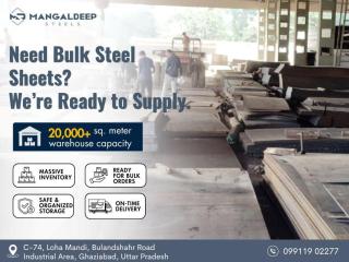Steel Sheet Supplier in Ghaziabad