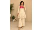 Off White Elegant Kurta Set for Women – Everyday Grace Rs. 1699