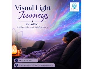 Experience Visual Light Journeys in Fulton for Deep Relaxation