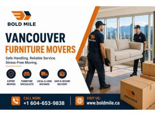 New Home in Vancouver? Let Bold Mile Move Your Furniture With Care
