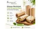 Grease-Resistant Food Wrapping Paper for Everyday Packaging