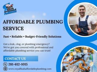 Affordable Plumbing Service in Houston – Expert Plumbers Near Me